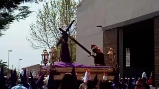 Entrada Jesús Nazareno al guardapasos. Bolaños de Calatrava