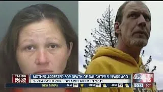 Missing child’s mom arrested in 2011 cold case, charged in her death