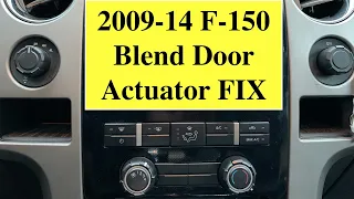 Do Not Fix Blend Door Actuator on your 2009-2014 Ford F-150 Until You Watch This