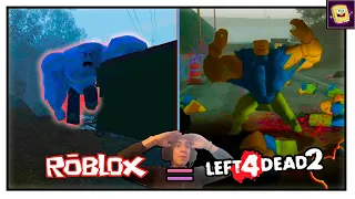 ROBLOX en LEFT 4 DEAD y LEFT 4 DEAD en ROBLOX! 🤯 - 2022