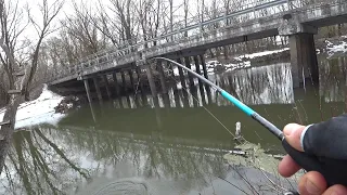 Клев  Щуки Перед Нерестом. Спиннинг в Марте