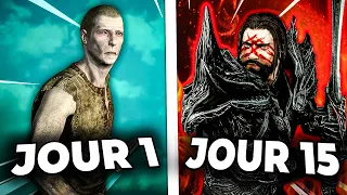 J'ai passé 15 JOURS sur Skyrim