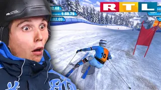Skifahren nur für Profis! | RTL Wintersport Simulator