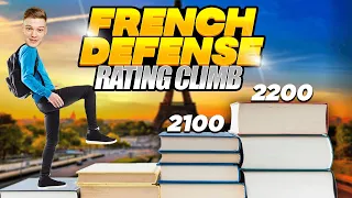 French Defense ONLY Rating Climb | 2100-2200 Fort Knox Variation