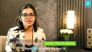 Dr. Chitrakshi, AIIMS PG Nov'19, Rank 9, shares how she used Marrow effectively for preparation.