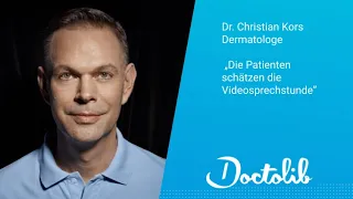 Dermatologe Dr. Kors: „Die Patienten schätzen die Videosprechstunde”