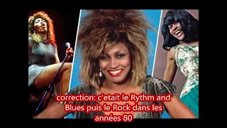 Tina Turner nous a quitté, résumé de sa vie  RIP