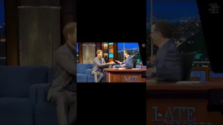 #PrinceHarry 's Behind the scenes Moment with #StephenColbert #love #fun #spare #msgyenin #Meghan