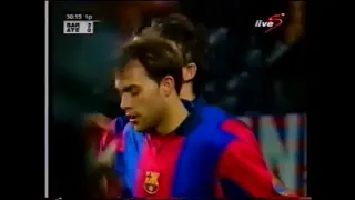 2000-01 UEFA CUP Round of 16 (2) BARCELONA-AEK