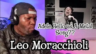 Leo Moracchioli | Adele " Hello" Metal Cover | Reaction