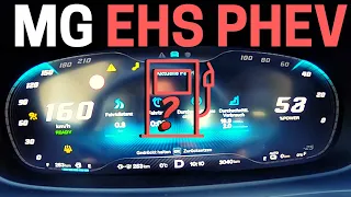 MG EHS PHEV Hybrid SUV ⛽ FUEL CONSUMPTION TEST