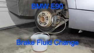 BMW E90 Brake Fluid Change