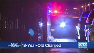 13-Year-Old Boy Leads Police On Car Chase In Stockton