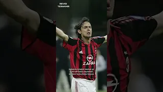 Filippo Inzaghi, pemain sepakbola yang terlahir offside #shorts #inzaghi