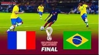 FRANCE vs BRAZIL| Final FIFA World Cup 2022 Qatar | Full Match All Goals | eFootball PES 2021