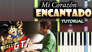 MI CORAZÓN ENCANTADO -  Fernanfloo | Piano Tutorial / Cover | Dragon Ball GT