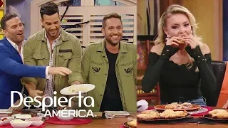 Alejandro Nones vs. Michel Brown en la cocina (y Angelique Boyer como juez)