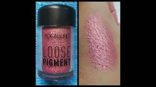 FOCALLURE PIGMENT. Пигмент с Aliexpress. Обзор. Свотчи. Покупки с Aliexpress.