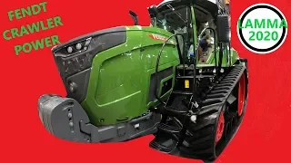 Fendt`s 943 9.8 Litre 7-Cyl Crawler Tractor (431 HP) at LAMMA 2020