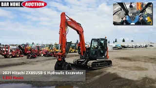 2021 Hitachi ZX85USB-6 Hydraulic Excavator