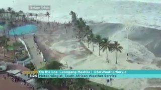 Massive waves shut down Durban North Beach