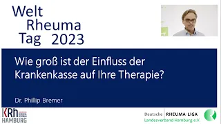 08 Wie groß ist der Einfluss der Krankenkasse auf die Rheuma Therapie