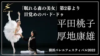 「眠れる森の美女」第2幕より　目覚めのパ・ド・ドゥ　平田桃子　厚地康雄　横浜バレエフェスティバル2022　ワールドプレミアム