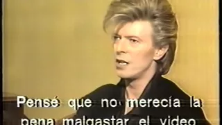 David Bowie - Interview (Madrid, Spain 1987)