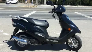 Rodolfinho da Z- Testando Suzuki Burgman i 125.