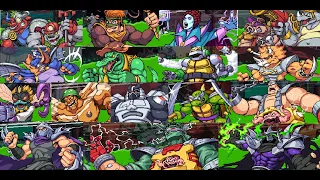 TMNT Shredders Revenge Todos los Jefes + Final