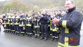 Feuerwehrchef Matthias Ebertz nach 40 Jahren im Dienst gebührend verabschiedet