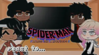 ➭Spiderman: across the Spider-Verse react to Y/n is Mitsuri kanroji