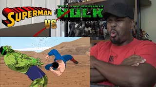 Superman Vs Hulk Animation (Part2) -Taming The Beast II - Reaction!