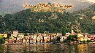 VARENNA, BELLAGIO to MENAGGIO in LAKE COMO, ITALY
