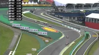 Η φοβερη εκκινηση της F1 στην βραζιλια.25/11/2012