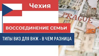 Воссоединение семьи в Чехии 2020. Виды виз. Разница. Какую выбрать.