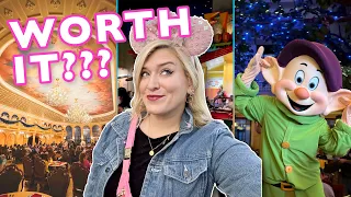 Eating Disney World's Most Popular Meals | Be Our Guest, Artist Point Ft. Snow White, Sci-Fi Dine-in