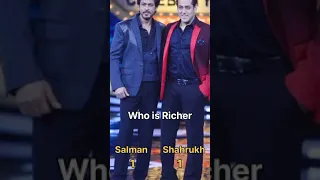 Salman khan vs Shahrukh Khan - who is bigger Star #shorts