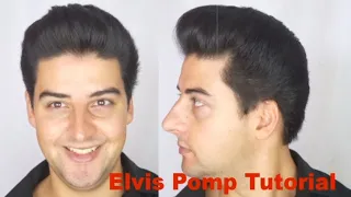 Elvis Pomp Tutorial#Elvis#Elvis Presley#styling#tutorial#hairstyle