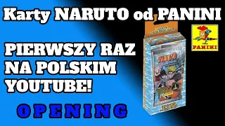 HIT❗​❗​PIERWSZY RAZ NA POLSKIM YOUTUBE❗​❗UNBOXING - Karty NARUTO od PANINI.