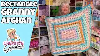 Quick and Easy Rectangle Granny Afghan Tutorial and Premier Unboxing  -  #MakeitPremier