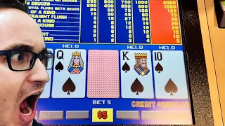 High Limit Deuces Wild Video Poker Challenge!