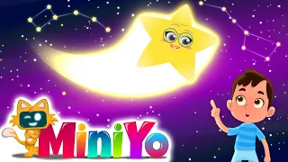 Stars Song | Learn the Space | Miniyo Kids Nursery Rhymes