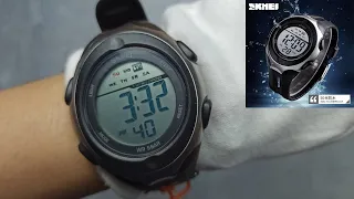 SKMEI 1492 - Review & Setting Jam Tangan Pria Digital Fashion (Waktushop Indonesia)