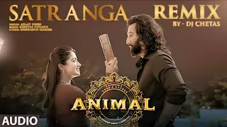 Satranga (Remix) (Visualizer): DJ Chetas | Ranbir Kapoor, Rashmika | Arijit Singh | Sandeep Vanga