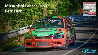 Petr Türk - Mitsubishi Lancer Evo IX - X. Vrbenský vrch 2023 - Vrbno pod Pradědem - MHCC