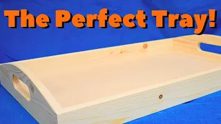 Handmade Wooden Serving Tray: Easy DIY Project for Beginners