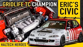 🏅 2020 GridLife Touring Cup Champion, Eric Kutil | HALTECH HEROES |