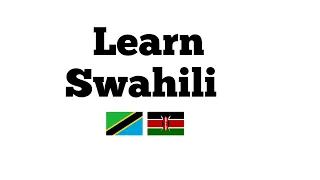 Learn 8 hours Swahili - with music // Basic Swahili phrases // Learn while others are sleeping