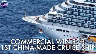 China's first domestically-made cruise ship set for commercial success